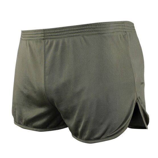 Condor Running Shorts in Olive Drab Green features Nylon mesh fabric